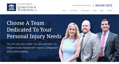Desktop Screenshot of mynclawyer.com